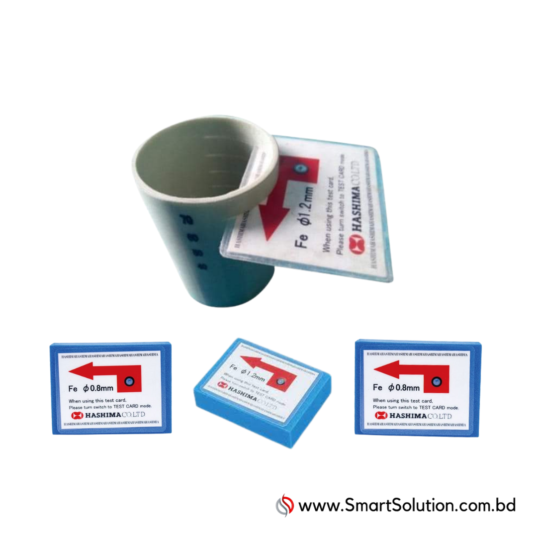 Neddle Detector Card Holder and Test Card